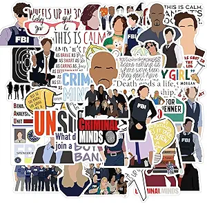 Criminal Minds Gifts Criminal Minds 50-piece Sticker Pack