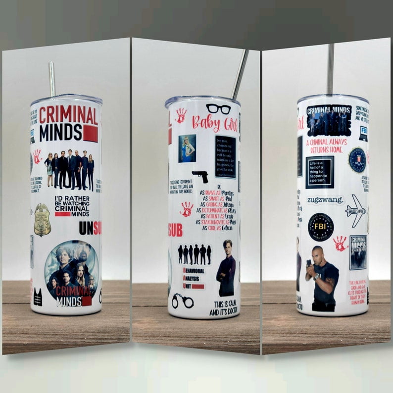 Criminal Minds Gifts Criminal Minds Tumbler
