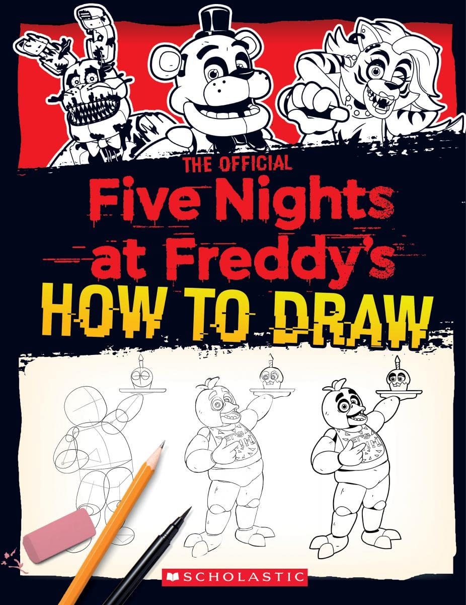 Five Nights at Freddy's Gifts How to Draw Five Nights at Freddy's Book