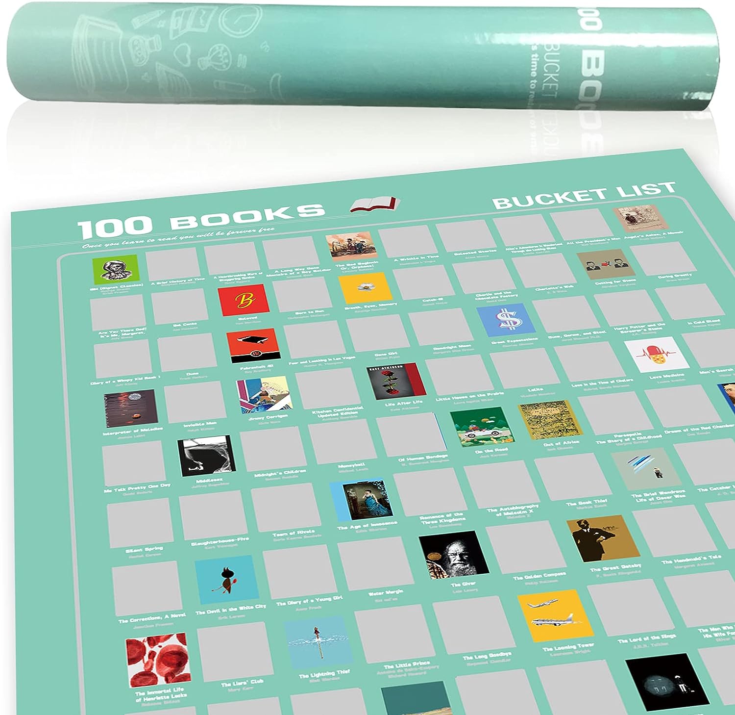 Gilmore Girls Gifts A Reading Scratch Off Poster