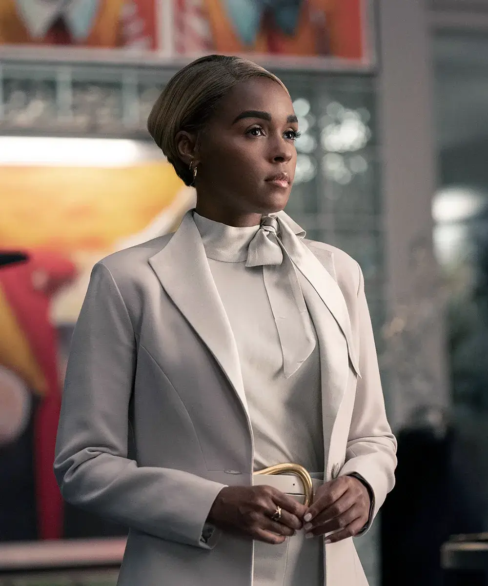 Glass Onion: A Knives Out Mystery Gifts Andi's White Pantsuit