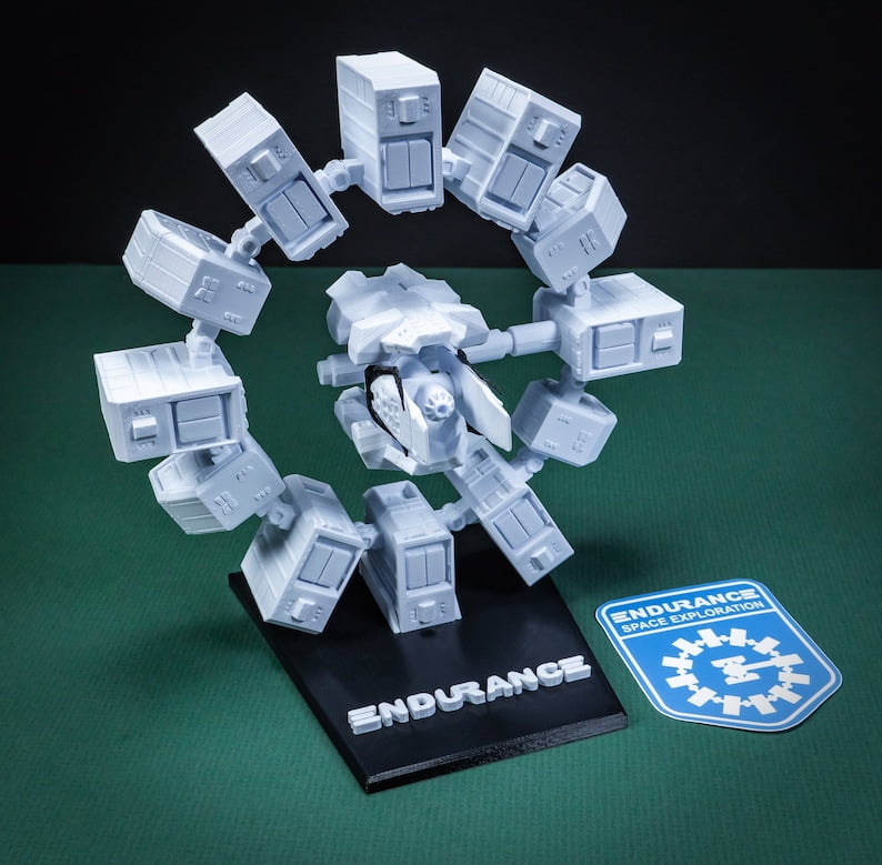 Interstellar Gifts Endurance 3D Printed Model