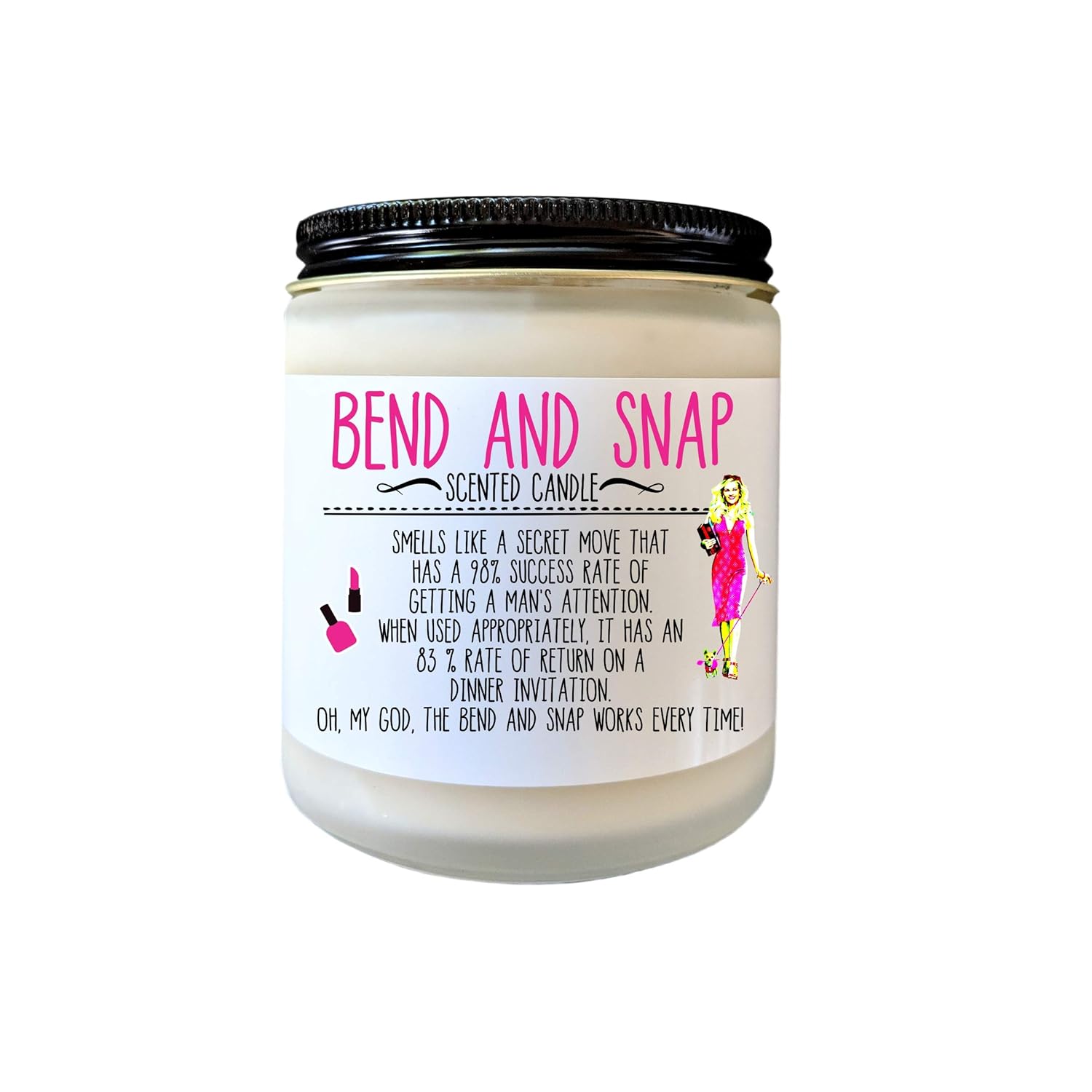 Legally Blonde Gifts "Bend and Snap" Candle