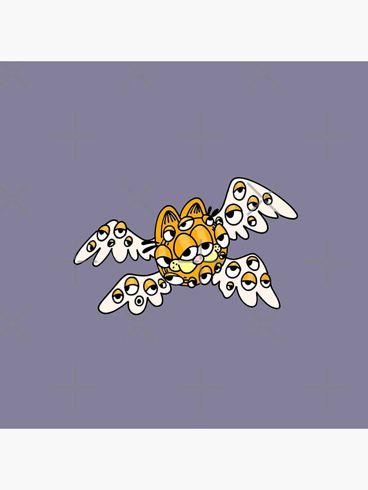 Neon Genesis gifts Biblically accurate angel garfield pin