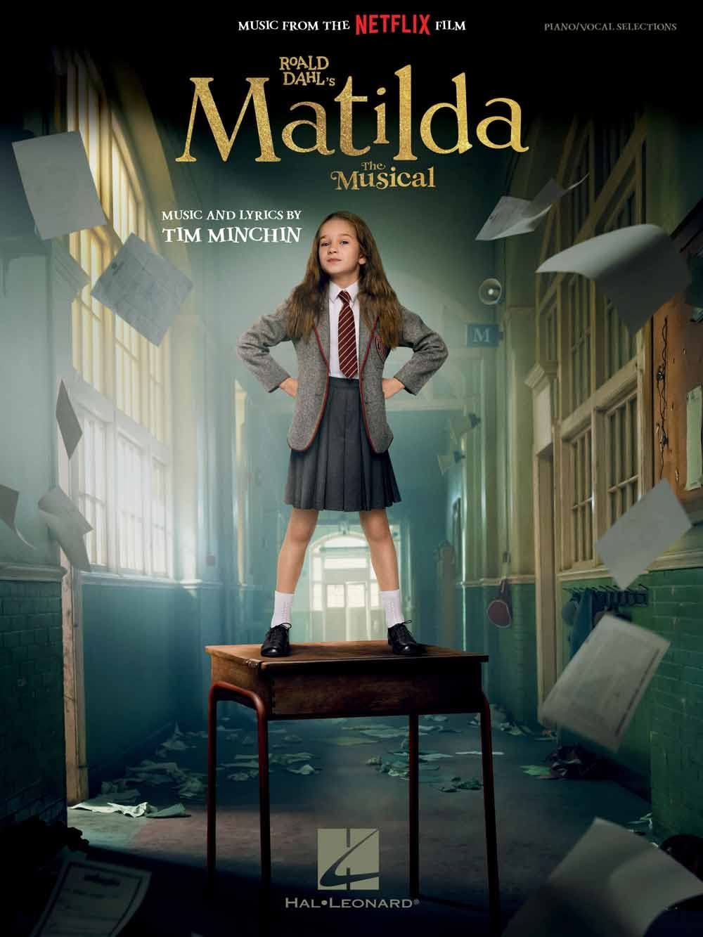 Matilda the Musical Film Gift Ideas Piano & Vocal Songbook