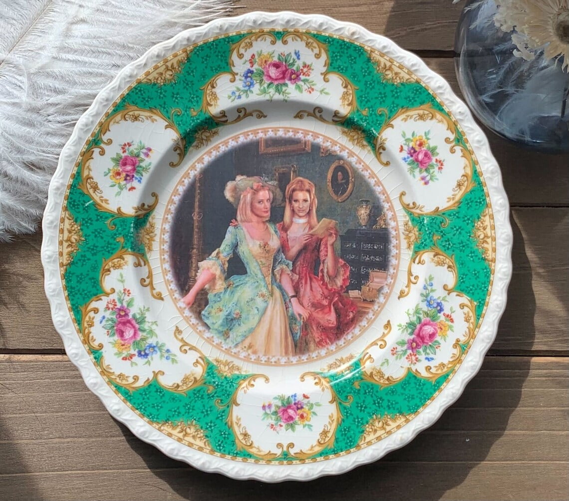 Romy and Michele's High School Reunion Gifts Romy and Michele Porcelain Plate