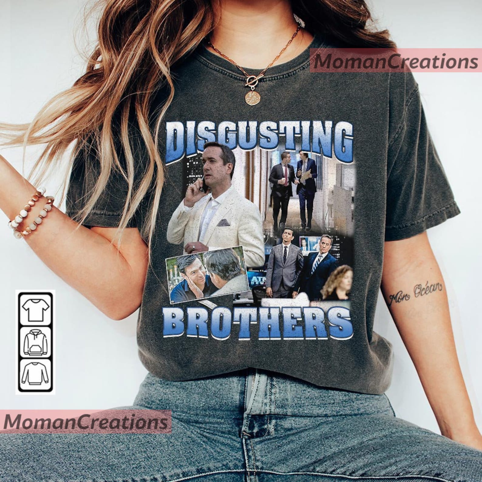 Succession gifts Cousin Greg "Disgusting Brothers" T-Shirt
