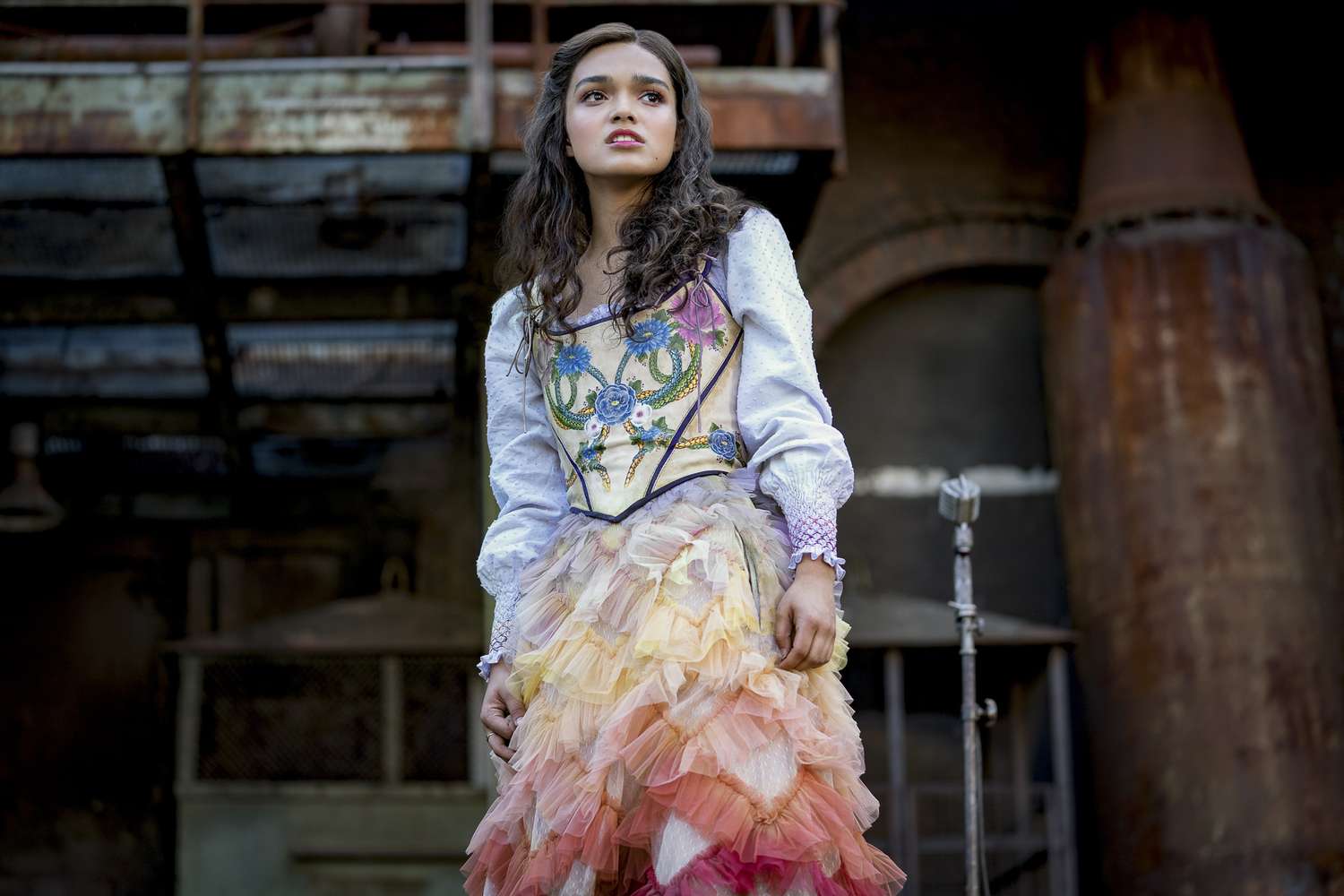 The Ballad of Songbirds and Snakes Gifts Lucy Gray's Iconic Flower Corset