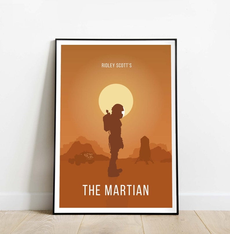 The Martian Gifts "The Martian" Poster