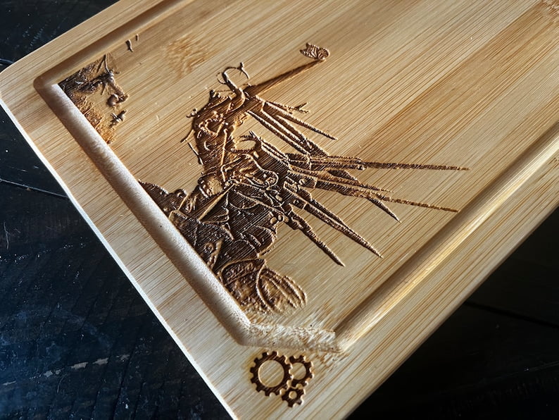 Tim Burton's Various Movies Gifts Edward Scissorhands Cutting Board