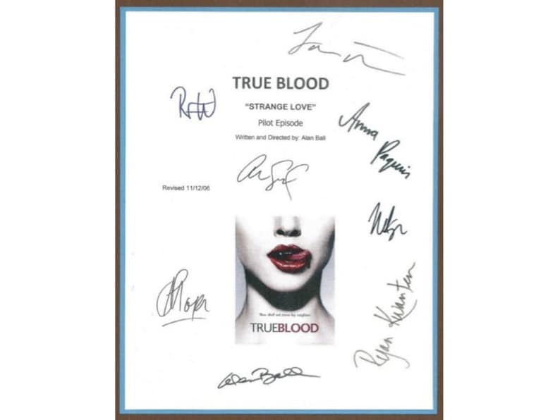True Blood gifts True Blood pilot script