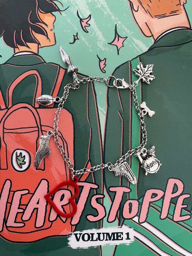 Heartstopper Gifts "Heartstopper" Charm Bracelet