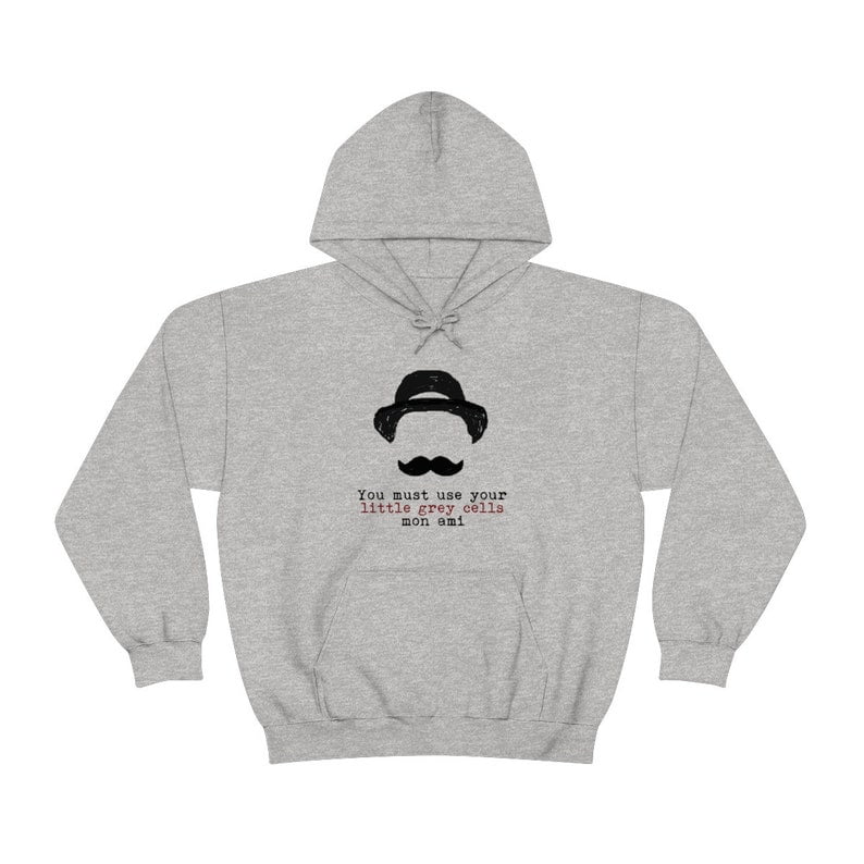 Agatha Christie's Poirot Gifts "Poirot" Sweatshirt