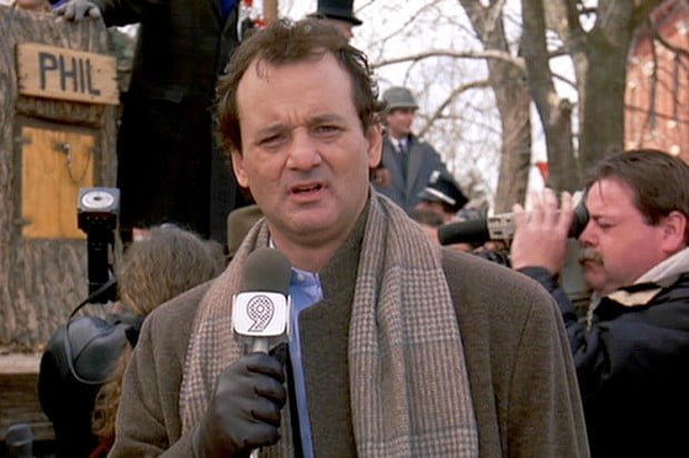 Groundhog Day Gifts Phil Connors Inspired Plaid Scarf