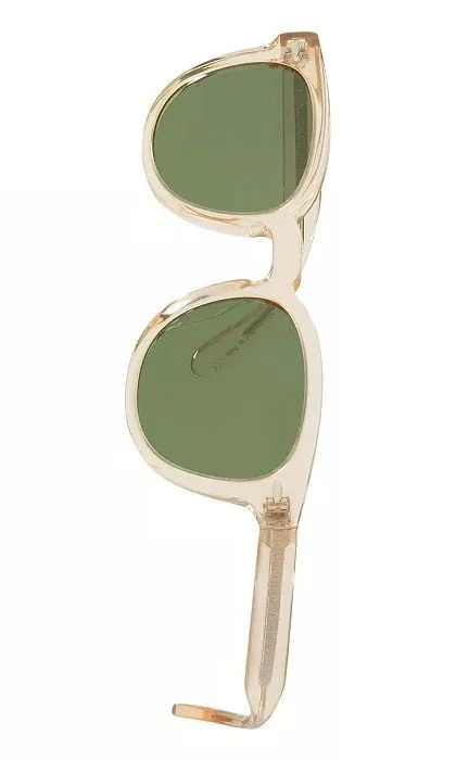 Oliver Peoples Sheldrake Round Sunglasses worn by Eddie Horniman (Theo James) as seen in The Gentlemen.