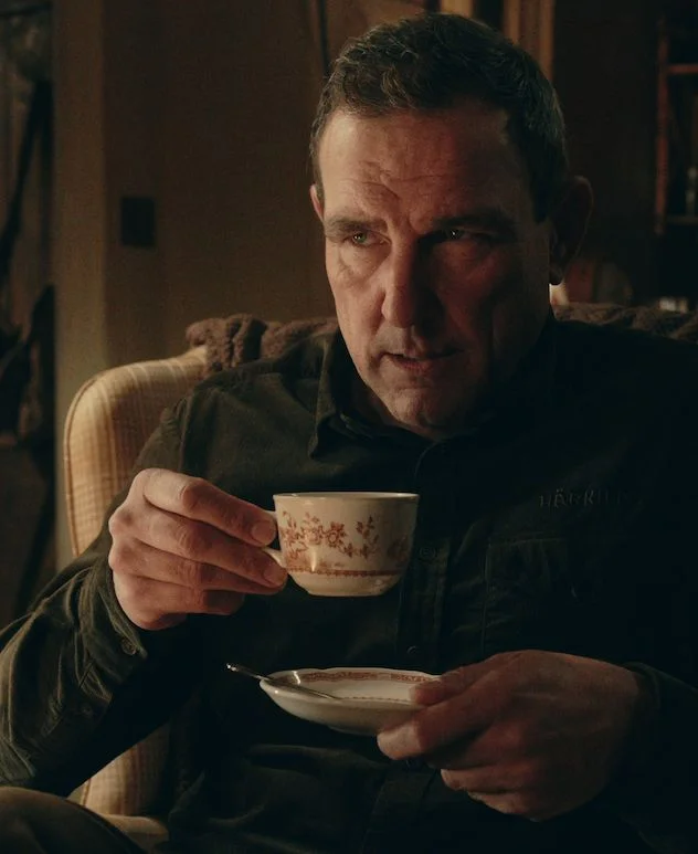 around with the idea of the tough men and gangsters, drinking tea like civilized gentlemen out of dainty bone china tea cups. 
