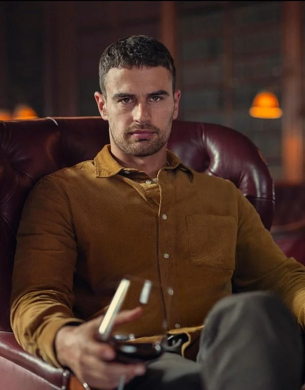 Eddie’s Mustard Yellow Cord Shirt in The Gentlemen
