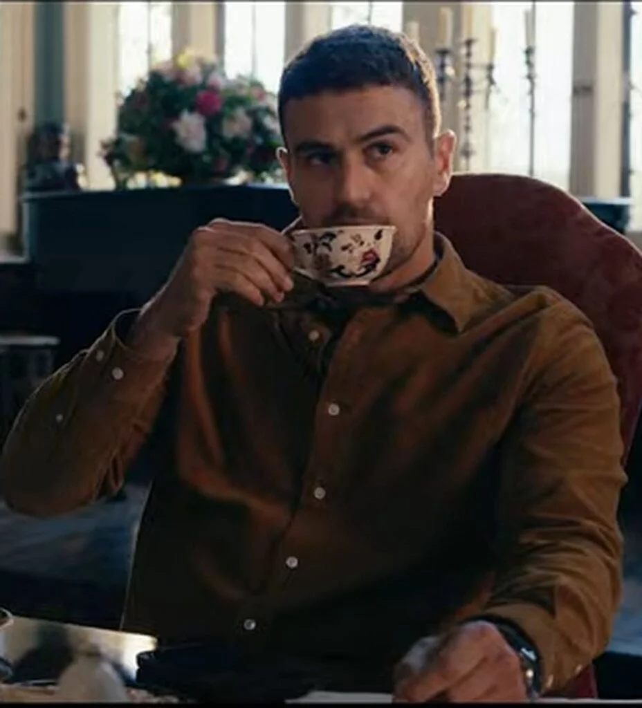 Theo-James-Corduroy-Shirt-as-Eddie-Horniman-in-The-Gentlemen-Guy-Ritchie-Netflix