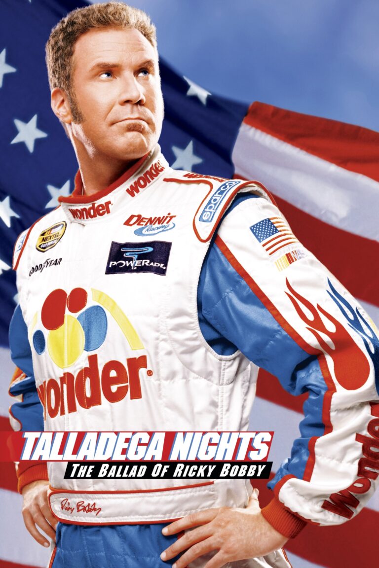 Poster for the movie "Talladega Nights: The Ballad of Ricky Bobby"