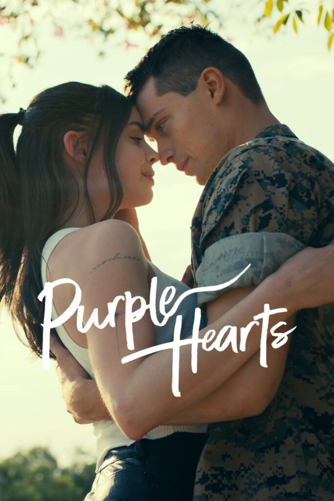 Poster for the movie "Purple Hearts"