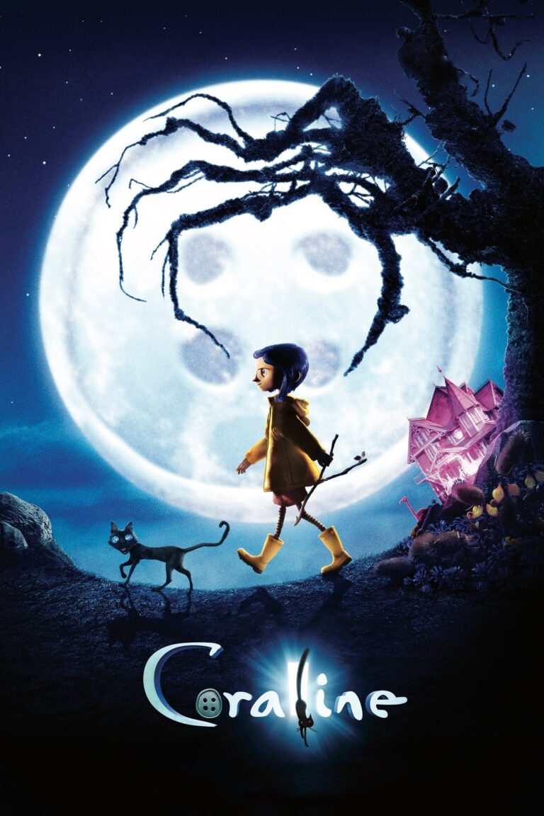 Poster for the movie "Coraline"