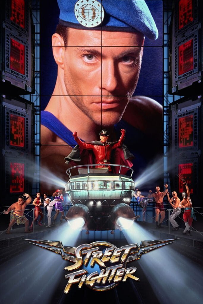 Poster for the movie "Street Fighter"