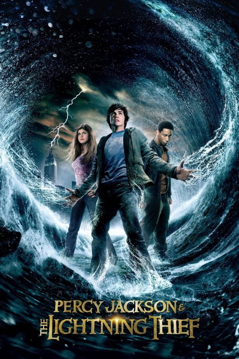 Poster for the movie "Percy Jackson & the Olympians: The Lightning Thief"