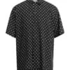Saint Laurent Black Patterned Shirt as worn by Dalton (Jake Gyllenhaal) from the movie Road House