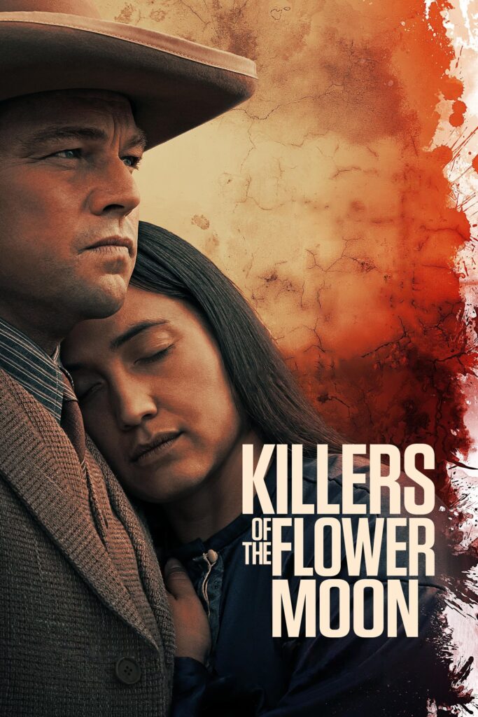 Poster for the movie "Killers of the Flower Moon"