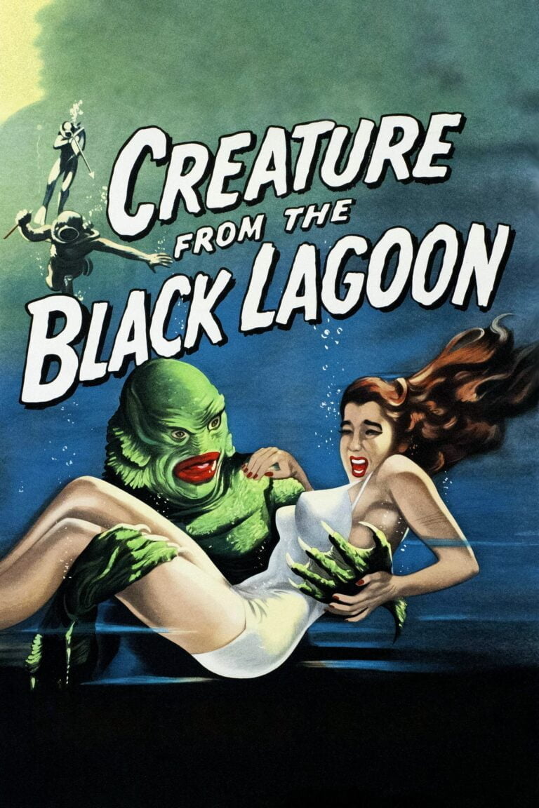 Poster for the movie "Creature from the Black Lagoon"