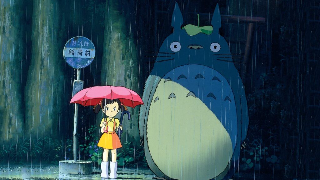 Image from the movie "My Neighbor Totoro"