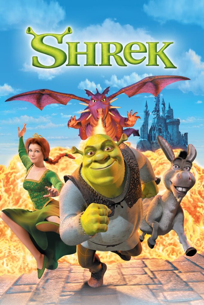Poster for the movie "Shrek"