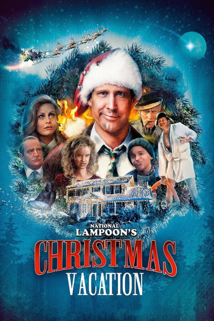 Poster for the movie "National Lampoon's Christmas Vacation"