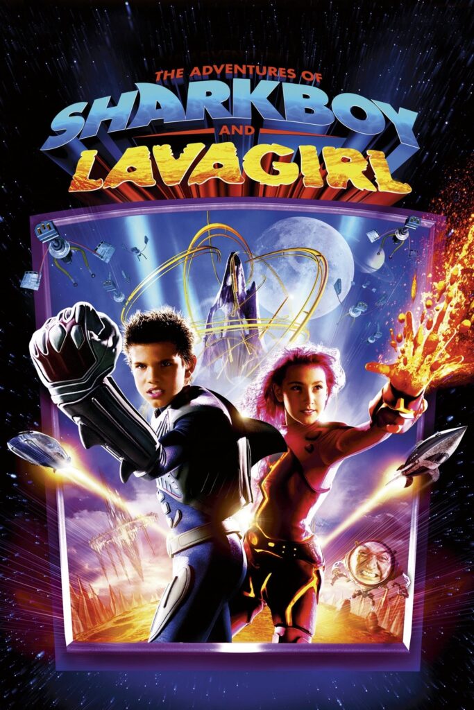 Poster for the movie "The Adventures of Sharkboy and Lavagirl"