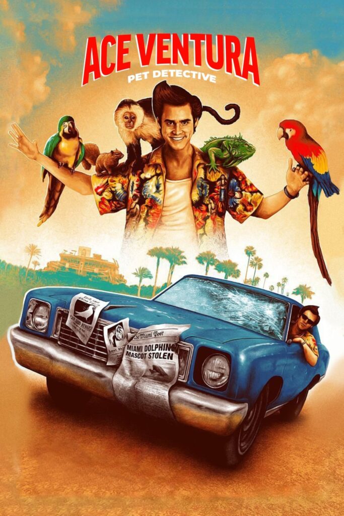 Poster for the movie "Ace Ventura: Pet Detective"