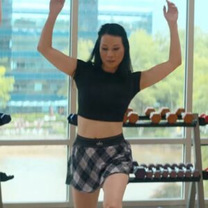 Tennis Skirt Argyle worn by Joyce Newman (Lucy Liu) as seen in A Man in Full