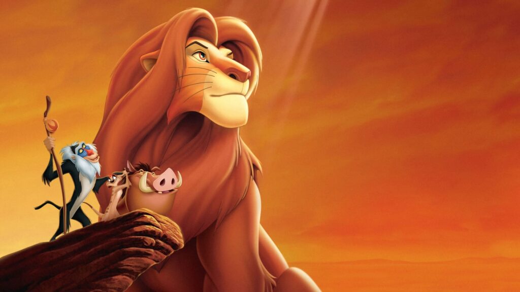 Image from the movie "The Lion King"