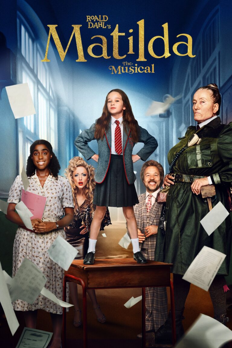 Poster for the movie "Roald Dahl's Matilda the Musical"