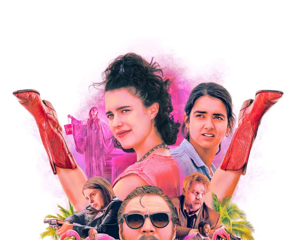 Poster for the movie "Drive-Away Dolls"