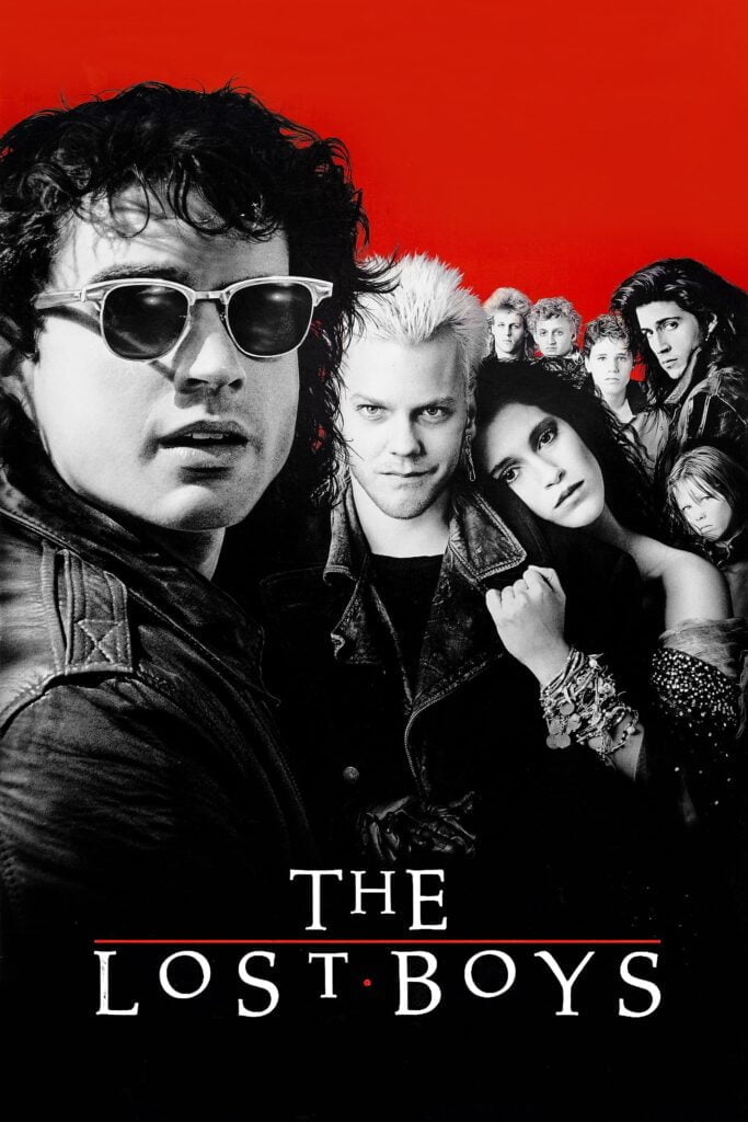 Poster for the movie "The Lost Boys"