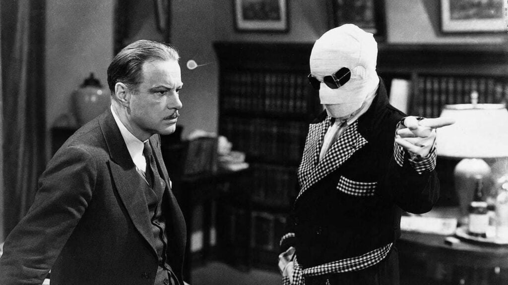 Image from the movie "The Invisible Man"