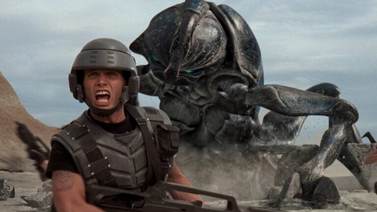 Image from the movie "Starship Troopers"
