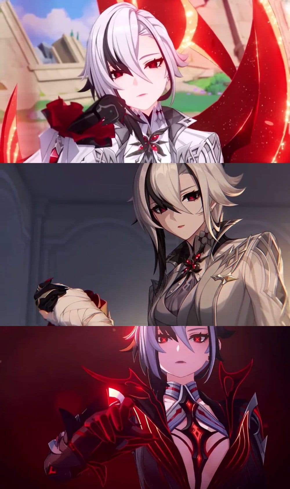 Arlecchino Genshin Impact scene