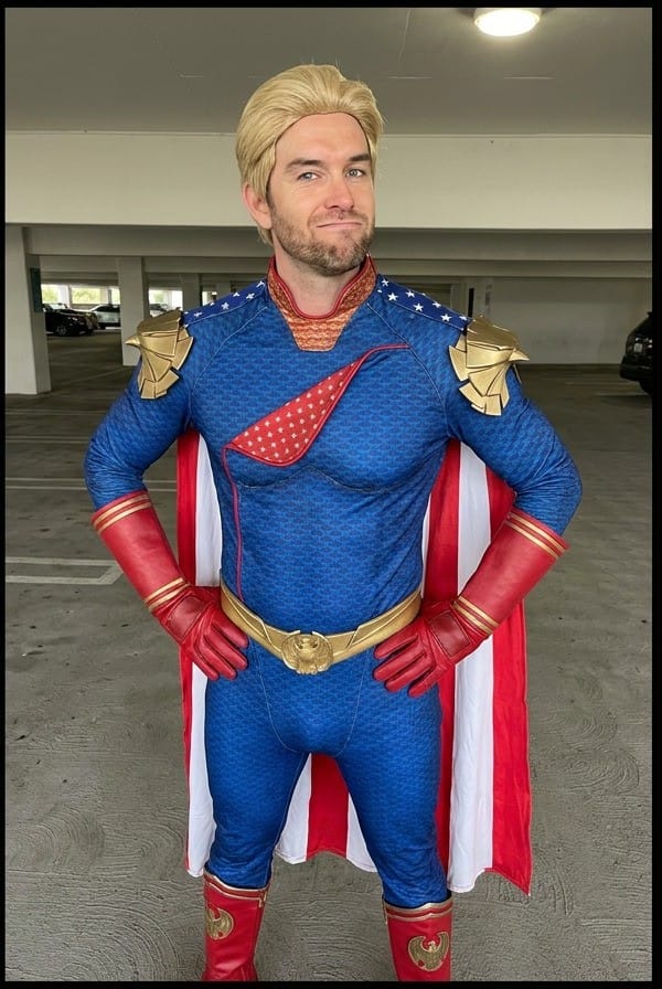 Homelander The Boys cosplay