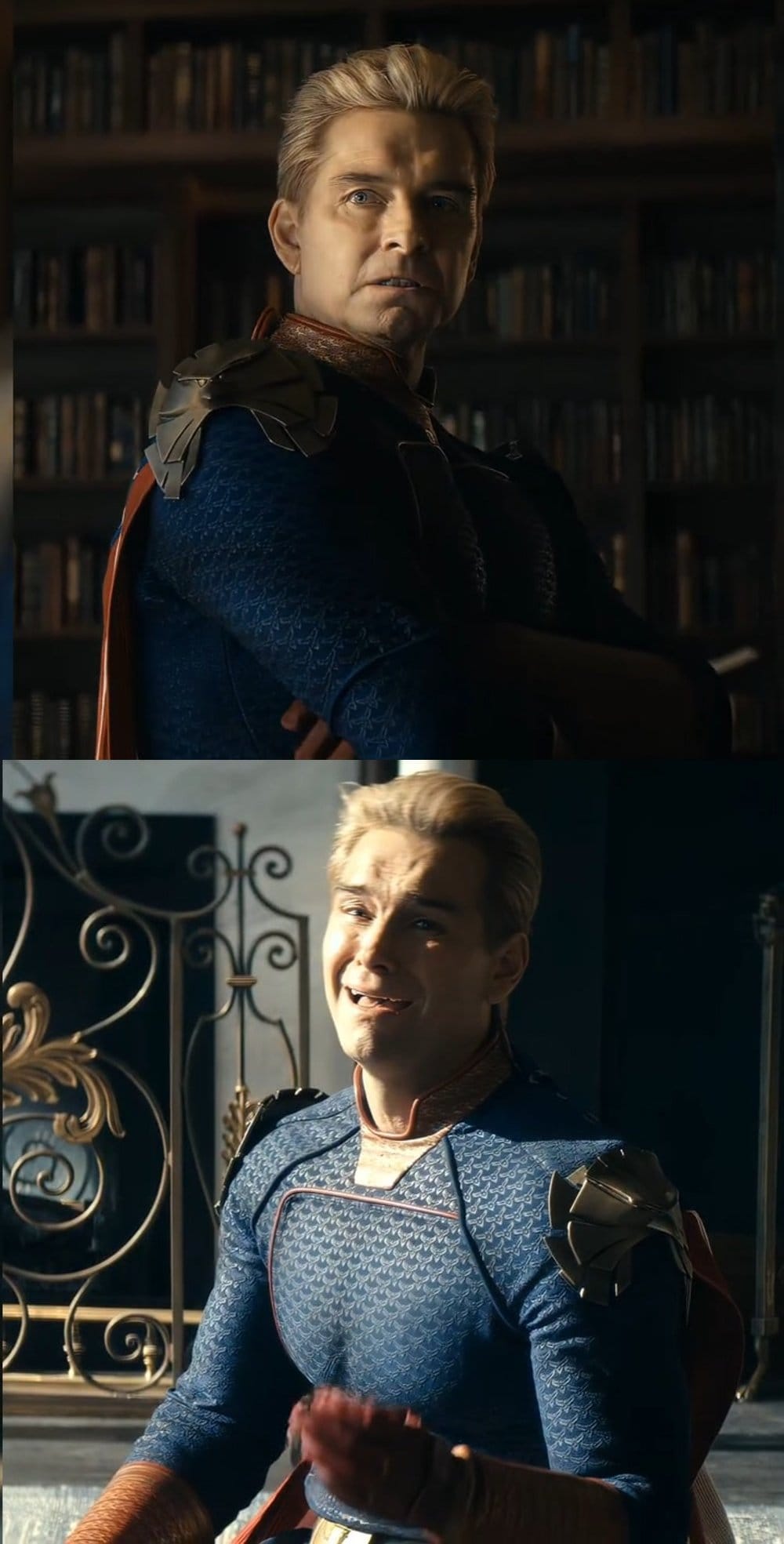 Homelander The Boys scene