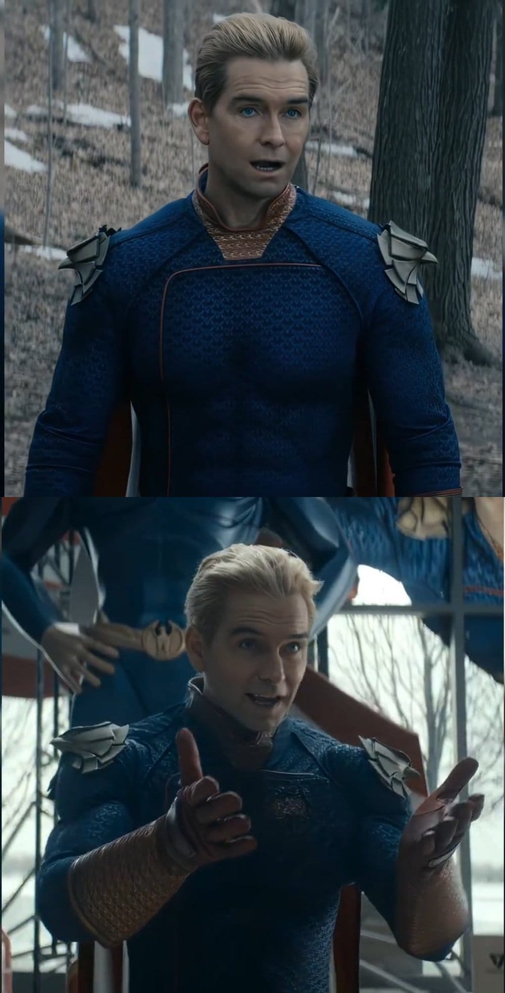 Homelander The Boys scene