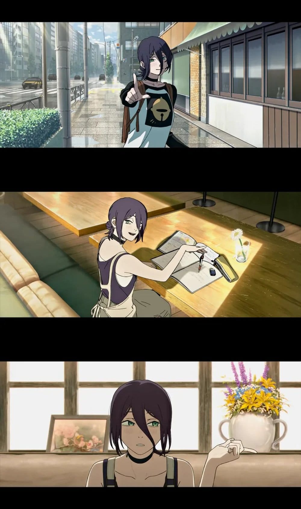 Reze Chainsaw Man scene