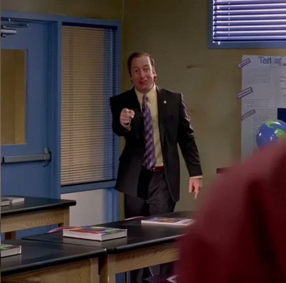 Saul Goodman Better Call Saul scene