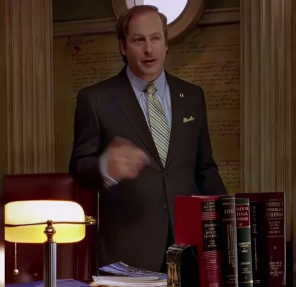 Saul Goodman Better Call Saul scene