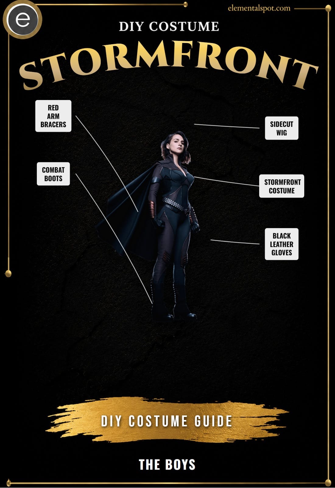 Stormfront Rune Stormfront The Boys Costume - Elemental Spot